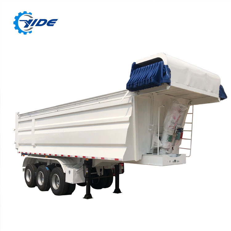 3 Axles Dump Semi Trailer